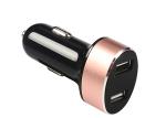 Metal Shell Car Charger Adapter Output DC 3.1A Dual USB Over Current Protection