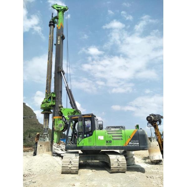 Truck Mounted Hydraulic Piling Rig Auger Drill Transport Height 3645 Mm