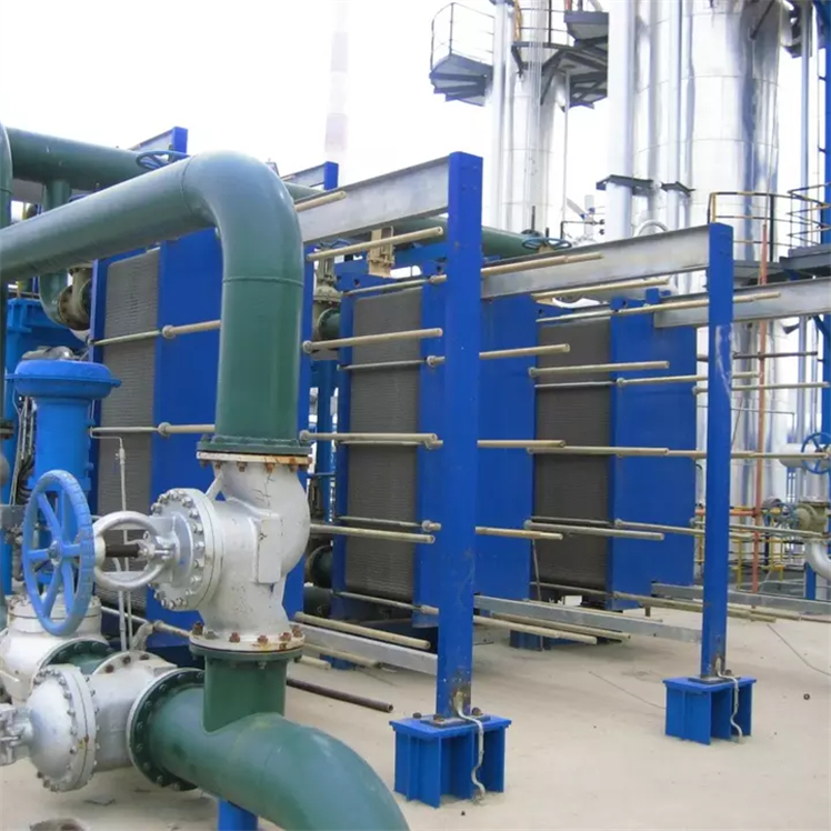 High Viscosity Wide Flow Path Plate Heat Exchanger 