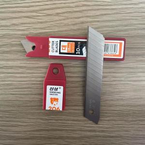 Wholesale Silver Blade Color 18mm Cutter Blades Made From SK2 High Carbon Steel With 60° Angle from china suppliers