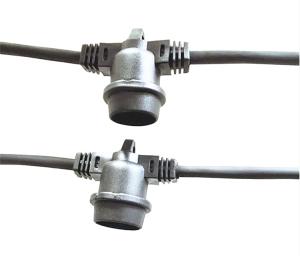 Wholesale Chrisatms E27/B22 black 0.5m-10m waterproof light belts pendant Lamp /Lamp holder/ Loft Lights from china suppliers