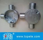 Electrical Pipe BS4568 Iron Circular Junction Box