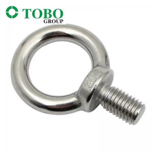 China OEM Bolt And Nut DIN580 Lifting Eye Bolt Stainless Steel AISI304 / 316 Eye Bolt M6 M8 M10 M12 on sale