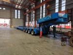 Multi Rotary Axles 100-300 Ton Hydraulic Modular Trailer For Heavy Machine