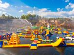 Customized PVC Floating Aqua Park Determined For Swimming Pool