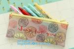 stationery slider package bag, Slider Zipper Pouch Stationery Bag pvc vinyl