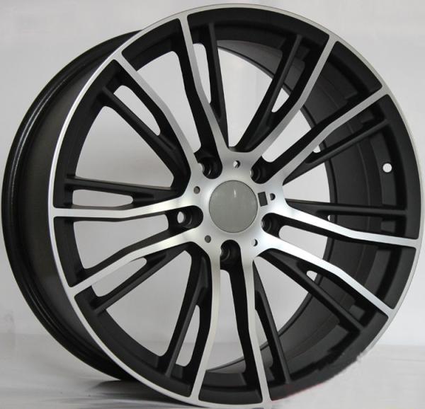 Staggered Rims Customized For BMW M6 / Black Machined 19" Forged Alloy Wheel