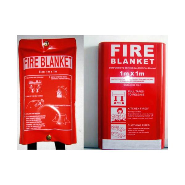 Fire Fighting First Aid Supplies Emergency Kitchen Reusable Fire Blanket