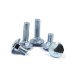Black Steel Carriage Bolt M6 M8 M10 M12 Yellow Zinc Plated Oval Neck Grade 8.8