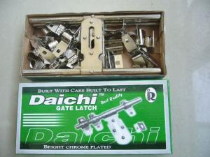 Wholesale Professional Door Bolt Lock Latch Gate Wide Application White Zinc Surface Polish from china suppliers
