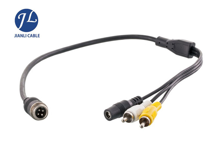 2017 Cheap Price Car Surround Camera System Cable With RCA And Aviation plug