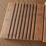 Waterproof Bamboo Decking Boards Flooring Strand Woven Surface Natural Outdoor