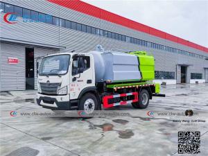 Wholesale Foton Forland Vacuum Suction Truck With 8000L Septic Tank And 4000L Water Tank from china suppliers