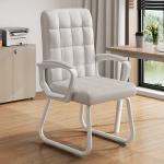 Black Brown PU Leather Office Chair and Lift Swivel Mesh Computer Chair PC Chair
