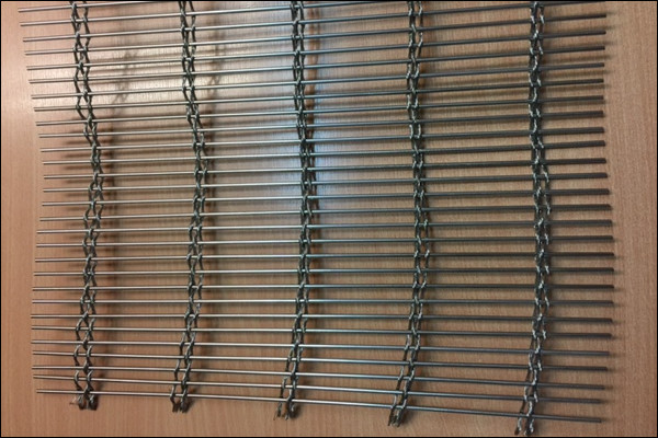 Stainless Steel Mesh Architectural Woven Wire Mesh For Facade Cladding