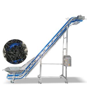 China 1.6L Full Auto Food Grade PP Belt Bucket Elevator Conveyor For Vertical Conveyor Systems on sale