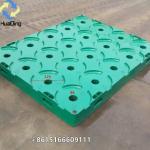 Heavy duty shipping transport warehouse Plastic pallet for 19.8L 16pcs buckets