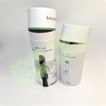 FSC Paperboard Push Up Tubes Recyclable Paper Canister Packaging