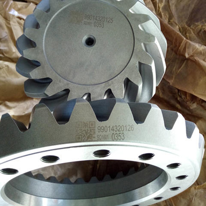 OE NO. 199012320177 HOWO Axle Parts Crown Wheel and Pinion for Replace/Repair Purpose