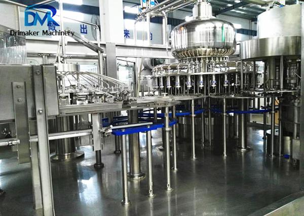 Quality Full Automatic Mango Juice Bottling Machine / 5.6kw Bottle Juice Machine for sale