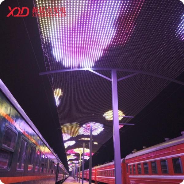 Outdoor Waterproof LED Flexible Grid Screen Intelligent Controllable T20 Three
