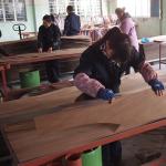 Wood Veneer Marble Mb-X2243 Marble Grain 2030-3100mm Length For Hotel