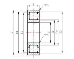 Wholesale SL series roller bearings SL1822 Series Cylindrical Roller Bearings SL182224 from china suppliers