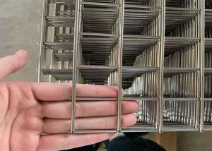 Wholesale 4x4 Galvanized 6mm Stainless Steel Welded Wire Mesh Panel Perforated from china suppliers