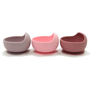 Wholesale Soft 12*8.5cm Baby Silicone Suction Bowl Eco Friendly Tableware from china suppliers