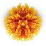 Plastic 1ft To 1.4ft Artificial Topiary Flower Balls