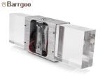 Square Acrylic Indoor LED Wall Lights Silver 2W 6W Shine Up Down For Hotel