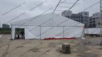 Aluminum Frame PVC Event Tent Red / Outdoor PVC Ramadan Tent Transparent Cover