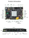 LCD Advertising HD Media Player Box Metal Material Android 7.1 Operation System