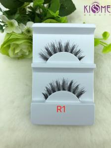 Wholesale 100 Real Human Hair Strip Lashes Soft Real Human Hair False Eyelashes from china suppliers