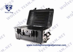 Wholesale Waterproof Convoy Vehicle Bomb Jammer Full Band Frequency RF WIFI Cell Phone Signal Jammer from china suppliers