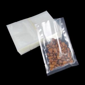 Wholesale Glossy FDA LDPE Chamber Smooth Vacuum Sealer Bags Triple Seal Construction from china suppliers