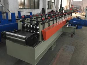 Wholesale Gcr15 Coated Chrome Floor Deck Roll Forming Machine , Roof Panel Roll Forming Machinery from china suppliers