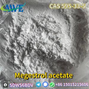 China Buy Lowest Price Powder Megestrol acetate CAS 595-33-5 with Top Quality High Purity in stock on sale