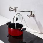 Inox 304/316 Cold water faucet stainless steel valve tap pot filler with two