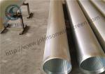 Low Carbon Steel Galvanized Wire Wrapped Screen Wedge Wire Screen 10 " Diameter