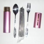 Tube packed 3pcs travelling promotional tableware as Promotional Gifts (UT-251)