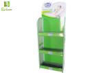 Large Metal Point Of Purchase Floor Display Racks 3 Tiers For Baby' Products