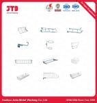 Chromed Finish Double Wire Hook Supermarket Shelving Accessories