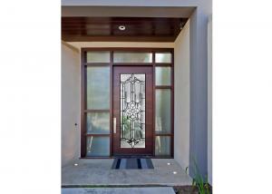Wholesale Sidelight Decorative Panel Glass , Architectural Stained Glass Door Panels from china suppliers
