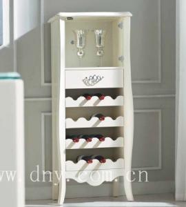 China Home Wood Wine Display Stands , fashionable European style Wine Cabinet on sale