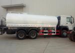 Q345 HOWO Water Container Truck 6 X 4 336HP Euro II High Collision Resistance