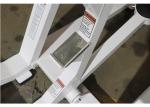 White Adjustable Commercial Grade Gym Equipment Super Squat Machine