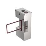 Supermarket Entrance Biometric Swing Barrier Turnstile Revolving Door 24V