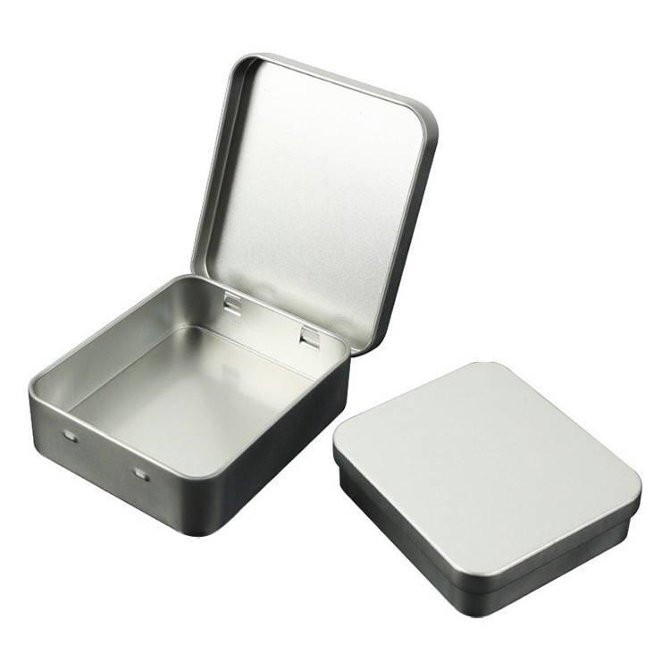 Cool Mint Tins Square Metal Case Cheap Mint Packaging Tin Box CMYK Printing