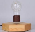 wooden base magnetic levitation lamp light led bulb for gift toys decoration